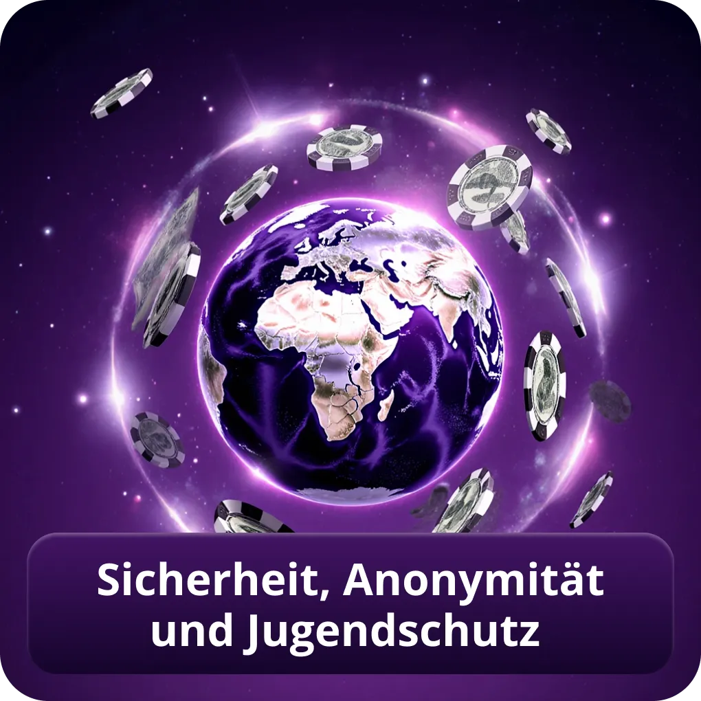 Sicherheit, Anonymität und Jugendschutz